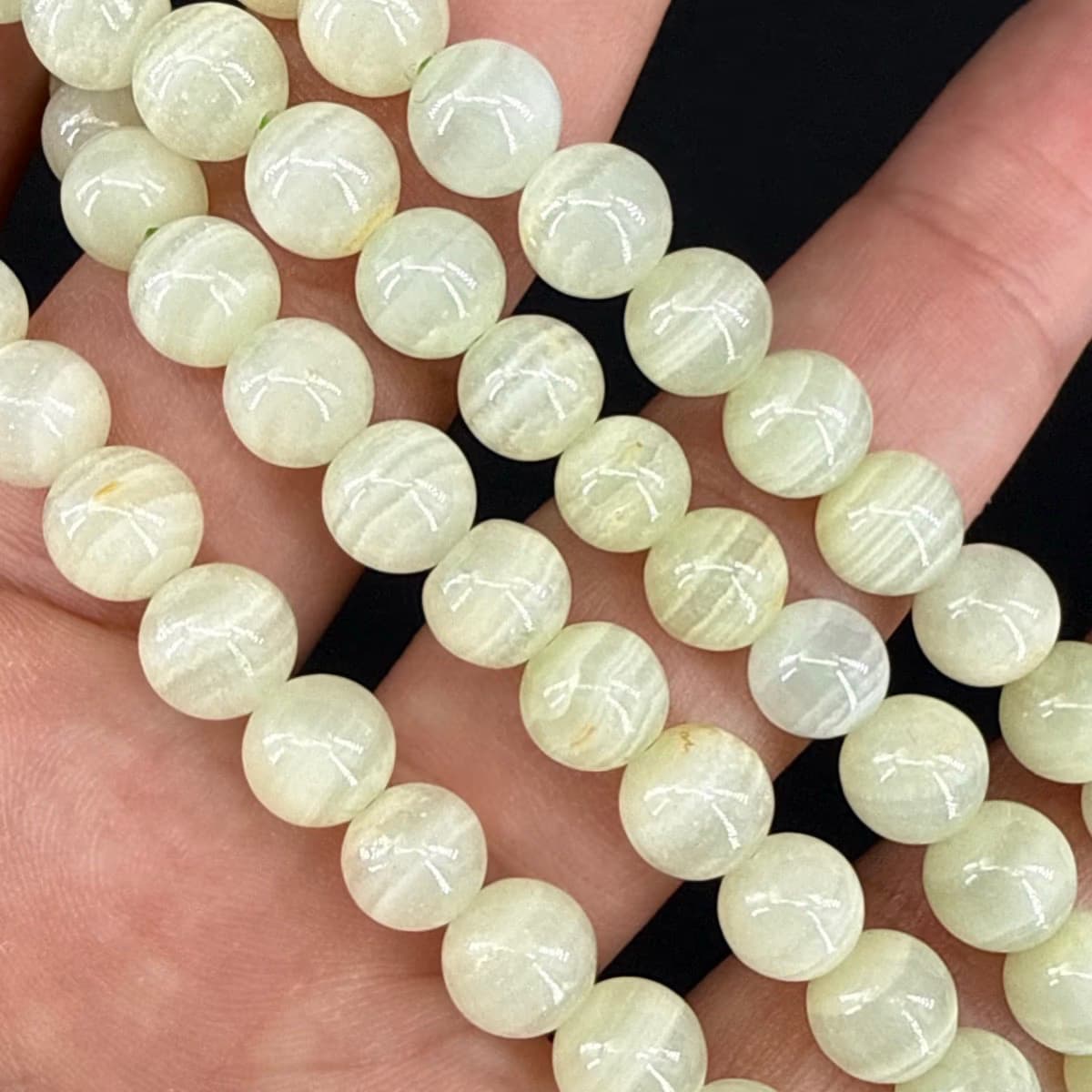 Yeşil Kalsit Dizi 8mm