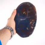 Akik (Ahşap Standlı) Orijinal Kristal Detay Görseli 3
