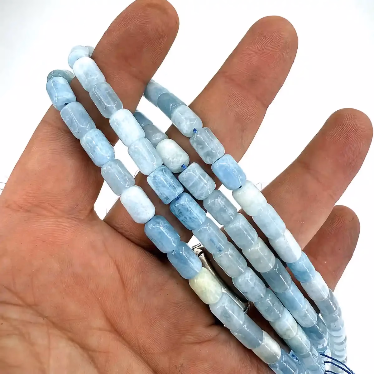 Akuamarin Kapsül Dizi 6x9mm