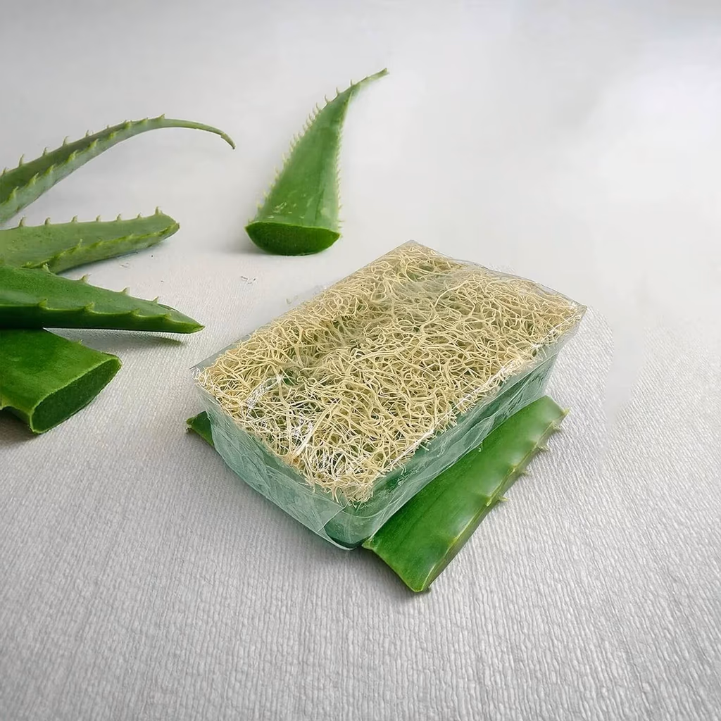 Aloe Vera Sabunu Kabak Lifli İncele ve Satın Al Aloe Vera Sabunu Kabak Lifli - Orijinal Doğal Taş ve Şifa Kristali Görsel 1