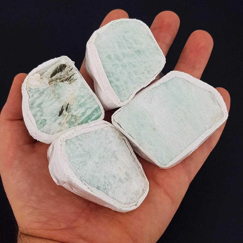 Amazonit Ham Taş Mini İncele ve Satın Al Amazonit Ham Taş Mini - Orijinal Doğal Taş ve Şifa Kristali Görsel 1