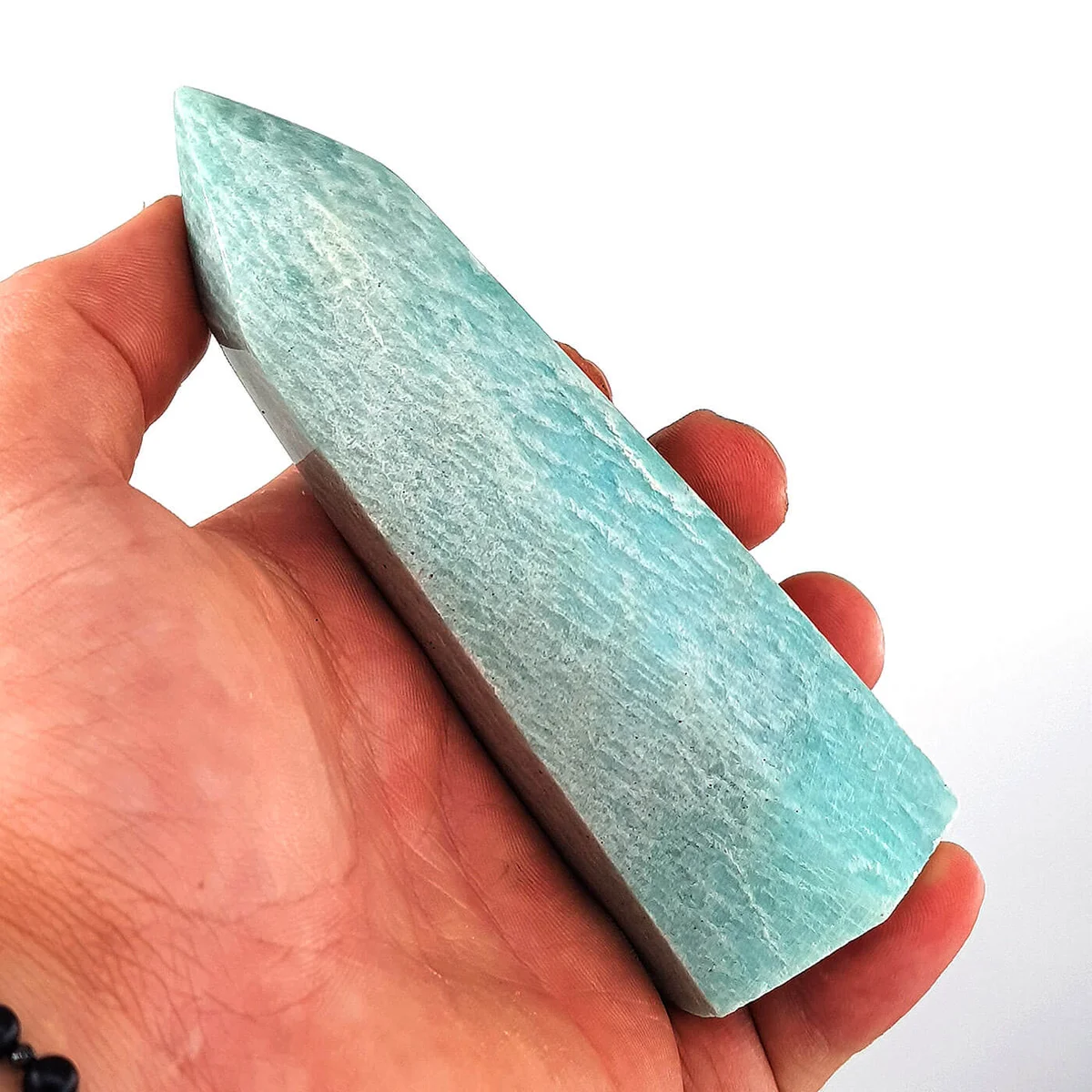 Amazonit Obelisk İncele ve Satın Al Amazonit Obelisk - Orijinal Doğal Taş ve Şifa Kristali Görsel 1