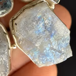 Aytaşı / Topaz Kolye Ucu Gümüş Orijinal Kristal Detay Görseli 2