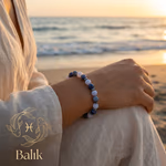 Balık Burcu Kadın Bilekliği 8mm Orijinal Kristal Detay Görseli 4