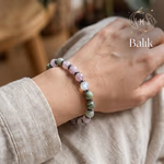 Balık Burcu Unisex Bileklik 8mm Orijinal Kristal Detay Görseli 3