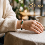 Boğa Burcu Kadın Bileklik 8mm Orijinal Kristal Detay Görseli 5