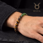 Boğa Burcu Unisex Bileklik 8mm Orijinal Kristal Detay Görseli 6