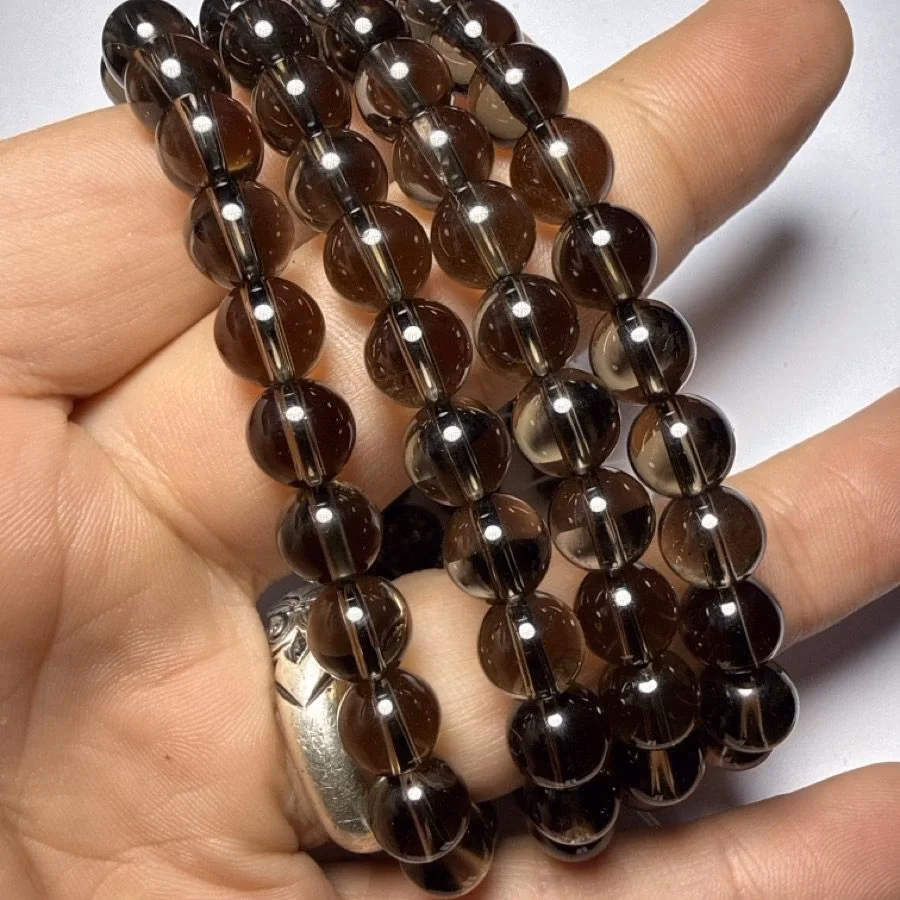 Dumanlı Kuvars Bileklik 8 mm