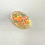 Etiopya Opal Kabaşon 6A+ K074 Orijinal Kristal Detay Görseli 2
