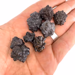 Flower Carbonado  Siyah Elmas M Boy Orijinal Kristal Detay Görseli 1