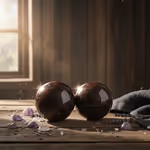 Garnet Küre Orijinal Kristal Detay Görseli 2