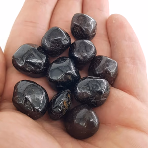 Garnet (Lal) Cüzdan Tımbıl  - Orijinal Şifalı Kristal - Görsel 2