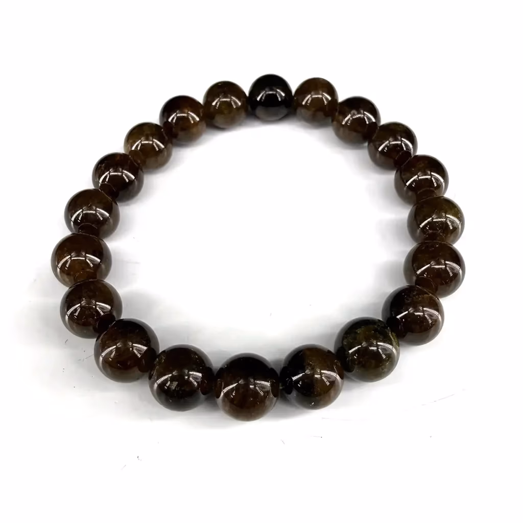 Garnet Yeşil Bileklik 8mm AAA İncele ve Satın Al Garnet Yeşil Bileklik 8mm AAA - Orijinal Doğal Taş ve Şifa Kristali Görsel 1