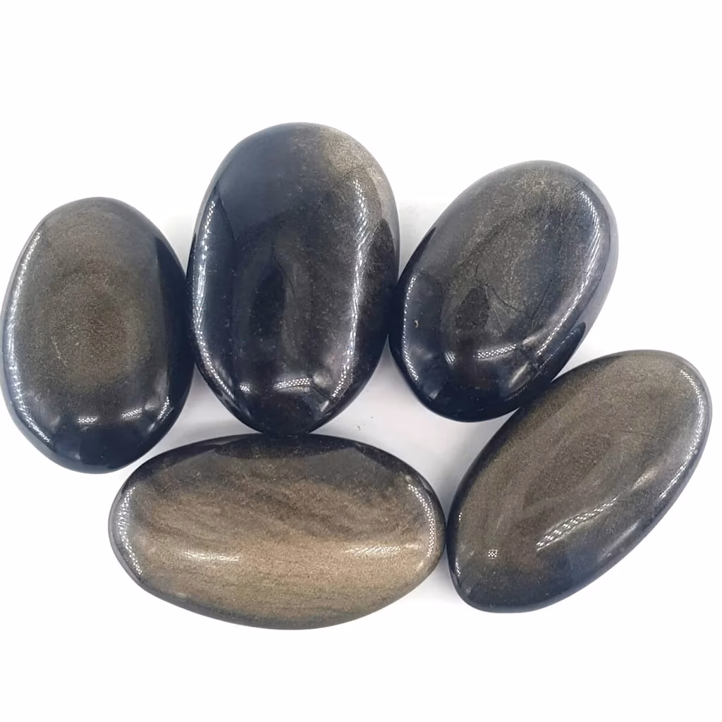 Gold Obsidyen Spa Taşı İncele ve Satın Al Gold Obsidyen Spa Taşı - Orijinal Doğal Taş ve Şifa Kristali Görsel 1