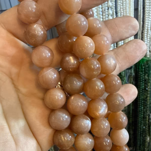 Güneştaşı Dizi 14 mm - Orijinal Şifalı Kristal - Görsel 1