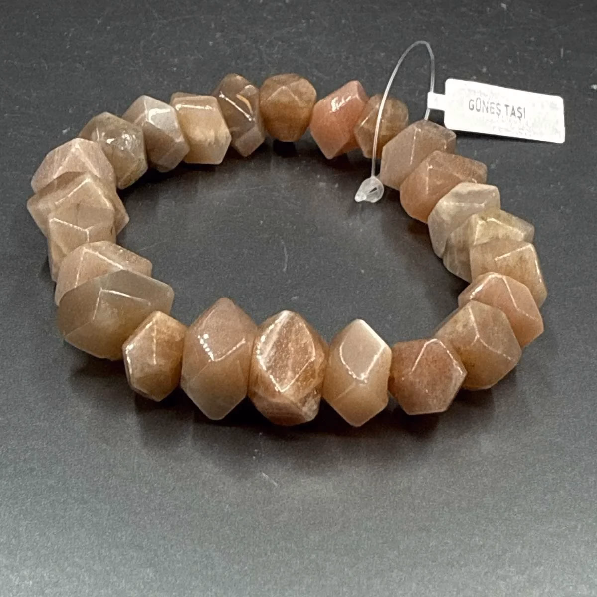 Güneştaşı Faset 10x8 Bileklik
