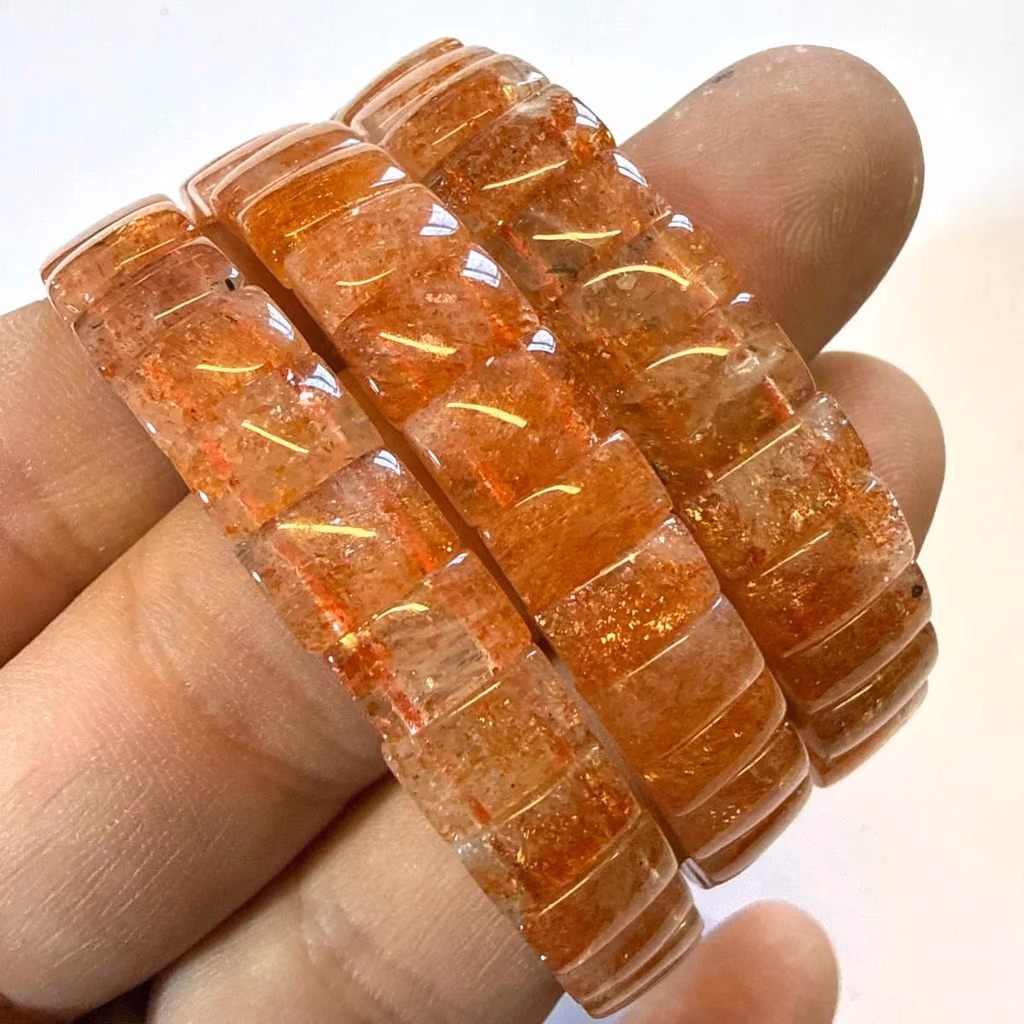 Güneştaşı Rolex Bileklik AAA İncele ve Satın Al Güneştaşı Rolex Bileklik AAA - Orijinal Doğal Taş ve Şifa Kristali Görsel 1