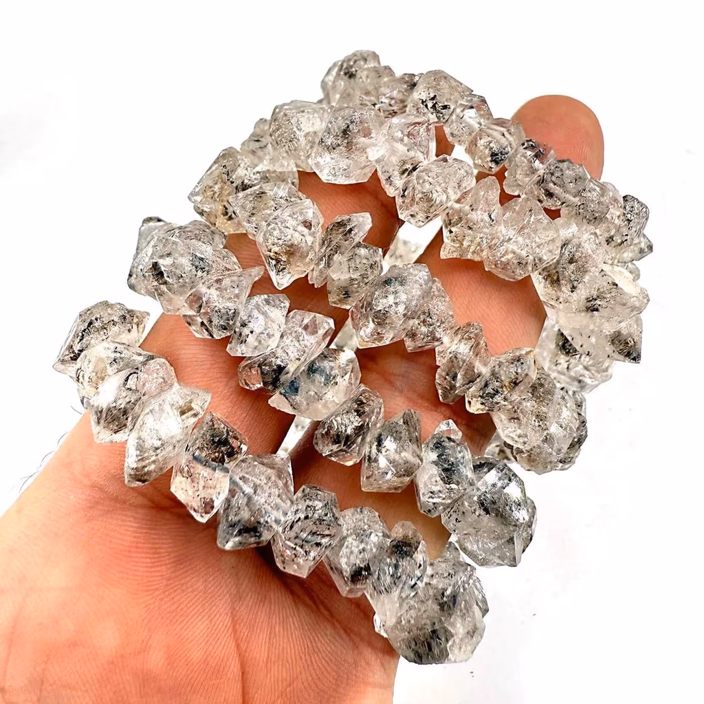 Herkimer Bileklik A+ İncele ve Satın Al Herkimer Bileklik A+ - Orijinal Doğal Taş ve Şifa Kristali Görsel 1