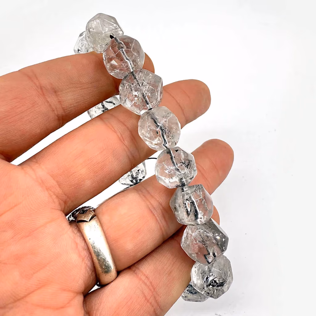 Herkimer Bileklik A+ İncele ve Satın Al Herkimer Bileklik A+ - Orijinal Doğal Taş ve Şifa Kristali Görsel 1