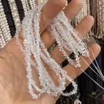 Herkimer Elmas Dizi AAA Orijinal Kristal Detay Görseli 1