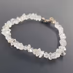 Herkimer Kuvars Çift Uçlu Doğal (Gümüş) Orijinal Kristal Detay Görseli 2