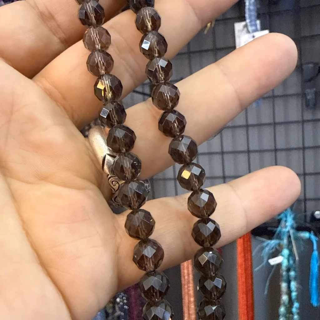 Ice Obsidiyen Dizi 8 mm İncele ve Satın Al Ice Obsidiyen Dizi 8 mm - Orijinal Doğal Taş ve Şifa Kristali Görsel 1
