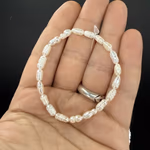 İnci Bileklik 4-5 mm Orijinal Kristal Detay Görseli 2