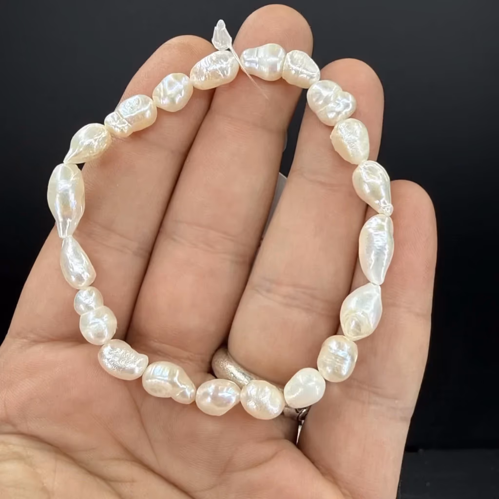 İnci Bileklik 6-8 mm İncele ve Satın Al İnci Bileklik 6-8 mm - Orijinal Doğal Taş ve Şifa Kristali Görsel 1