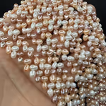 İnci Damla Somon 4 mm Orijinal Kristal Detay Görseli 2