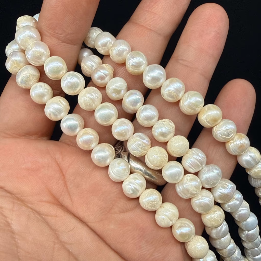 İnci Dizi 13 mm İncele ve Satın Al İnci Dizi 13 mm - Orijinal Doğal Taş ve Şifa Kristali Görsel 1