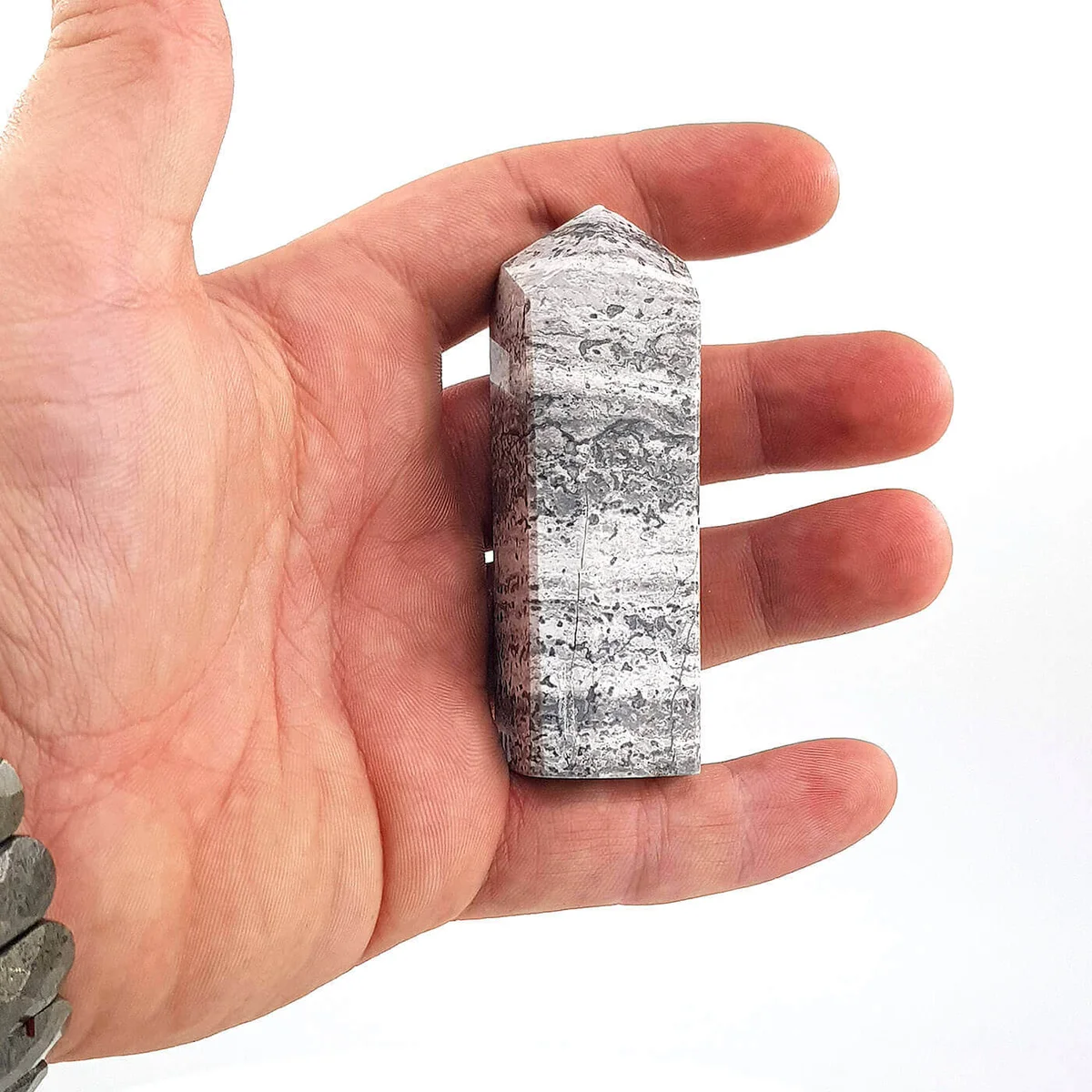 Jasper Obelisk İncele ve Satın Al Jasper Obelisk - Orijinal Doğal Taş ve Şifa Kristali Görsel 1