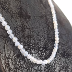 Kalsedon Kolye 3mm Orijinal Kristal Detay Görseli 2