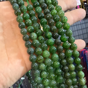 Kanada Yeşim Dizi 8 mm - Orijinal Şifalı Kristal - Görsel 2