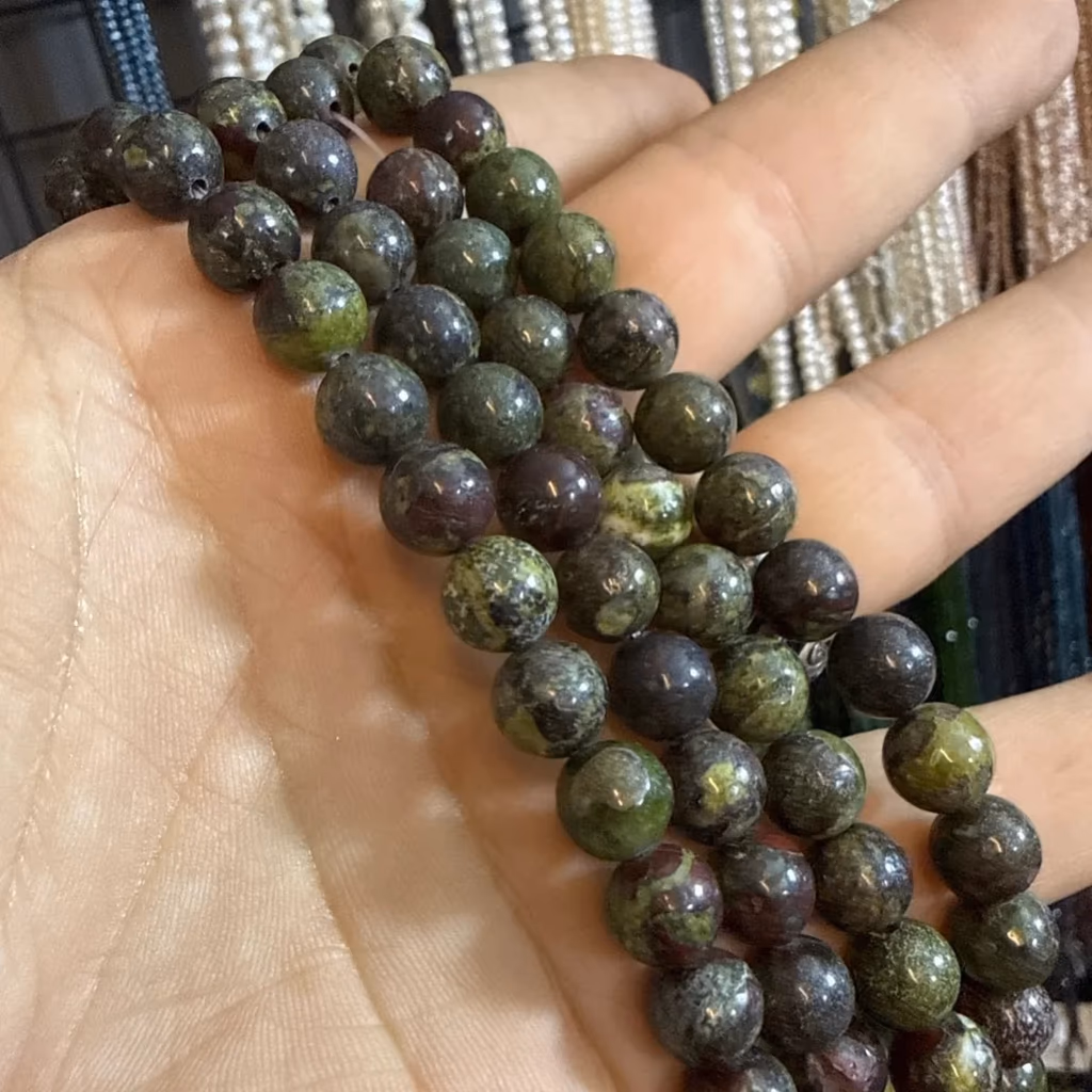 Kanbaba Jasper Dizi 8 mm İncele ve Satın Al Kanbaba Jasper Dizi 8 mm - Orijinal Doğal Taş ve Şifa Kristali Görsel 1