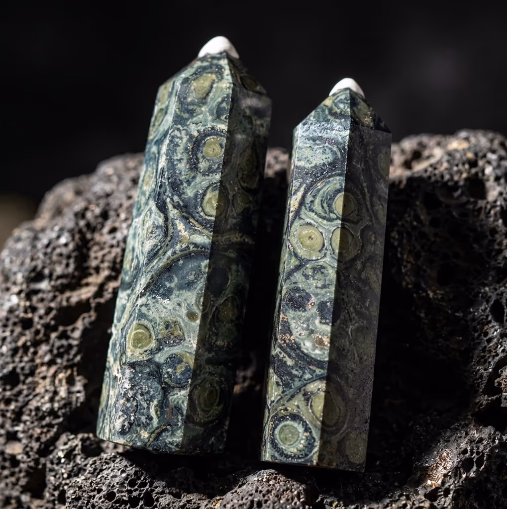 Kanbaba Jasper Obelisk İncele ve Satın Al Kanbaba Jasper Obelisk - Orijinal Doğal Taş ve Şifa Kristali Görsel 1