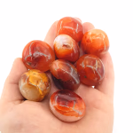 Karnelyan Akik Tımbıl Orijinal Kristal Detay Görseli 2