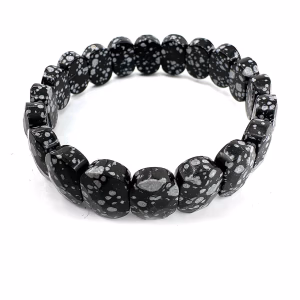 Kartanesi Obsidiyen Bileklik Rolex - Orijinal Şifalı Kristal - Görsel 1