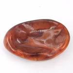 Kırmızı Akik Kase Orijinal Kristal Detay Görseli 1