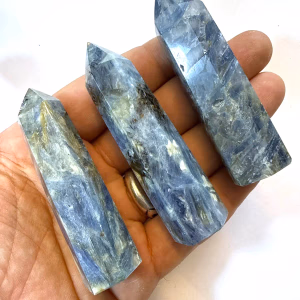 Kiyanit Obelisk - Orijinal Şifalı Kristal - Görsel 1
