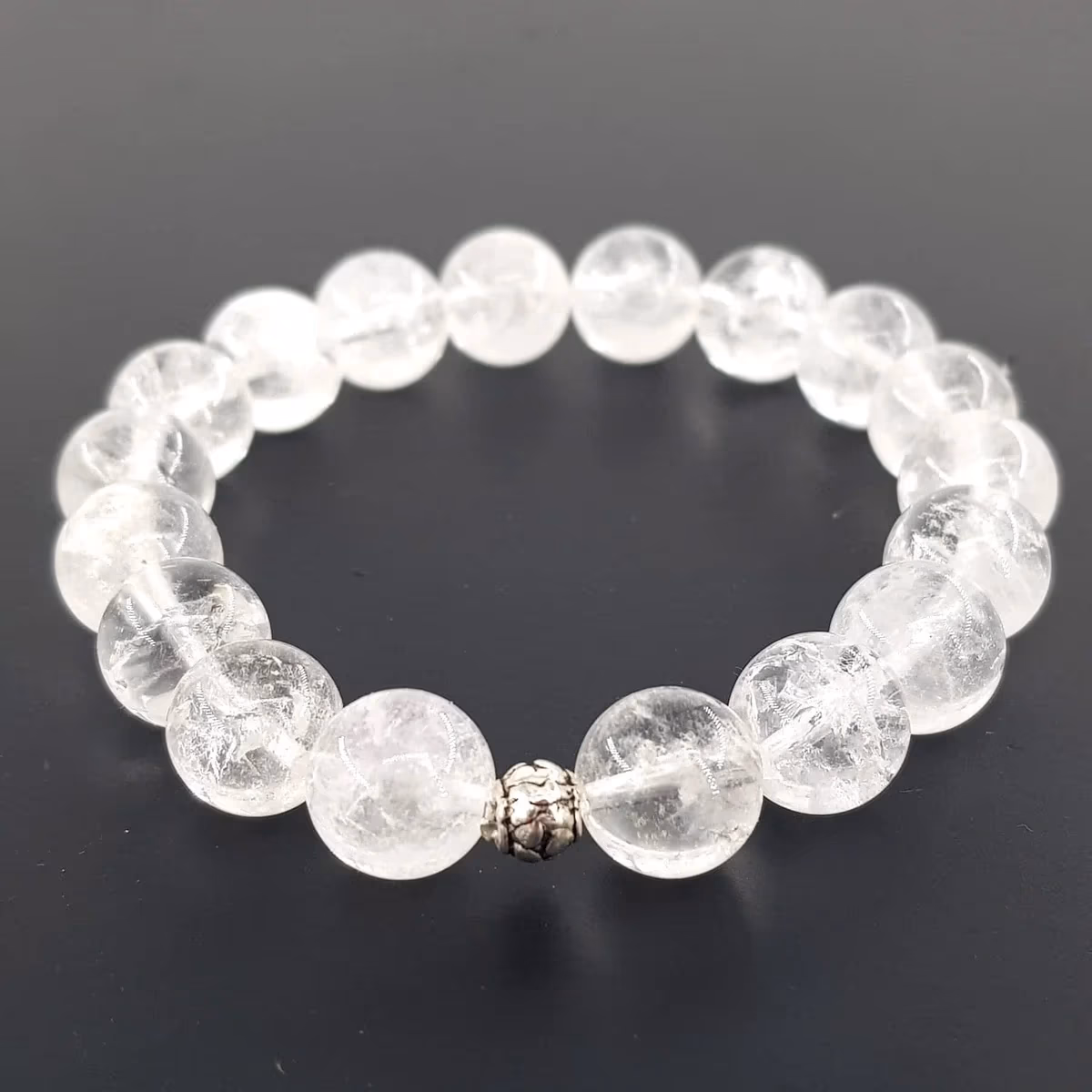Kristal Kuvars Bileklik 10mm