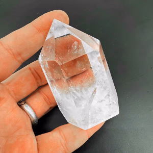 Kristal Kuvars Obelisk - Orijinal Şifalı Kristal - Görsel 1