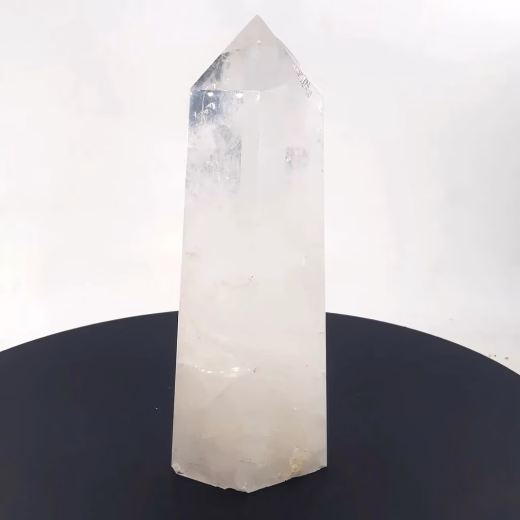 Kristal Kuvars Obelisk İncele ve Satın Al Kristal Kuvars Obelisk - Orijinal Doğal Taş ve Şifa Kristali Görsel 1