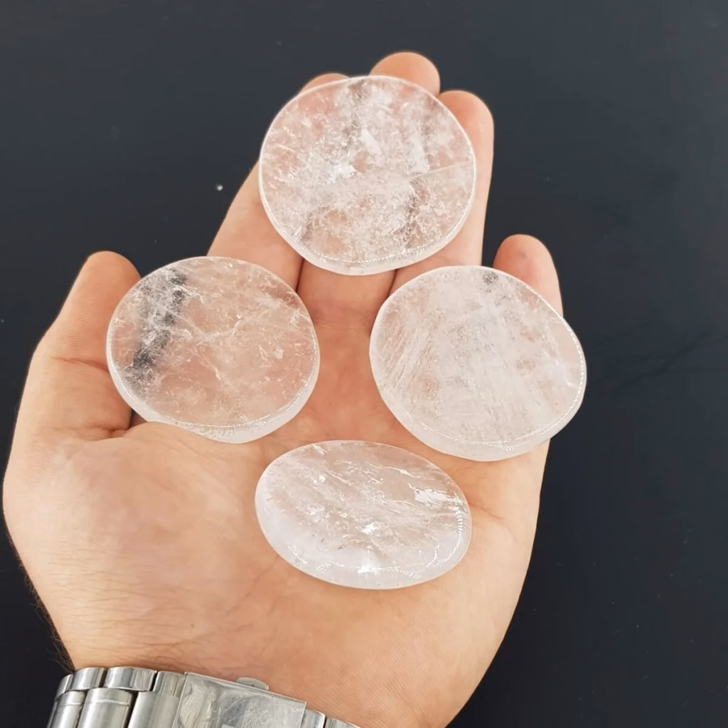 Kristal Kuvars Parmak Spa Taşı İncele ve Satın Al Kristal Kuvars Parmak Spa Taşı - Orijinal Doğal Taş ve Şifa Kristali Görsel 1