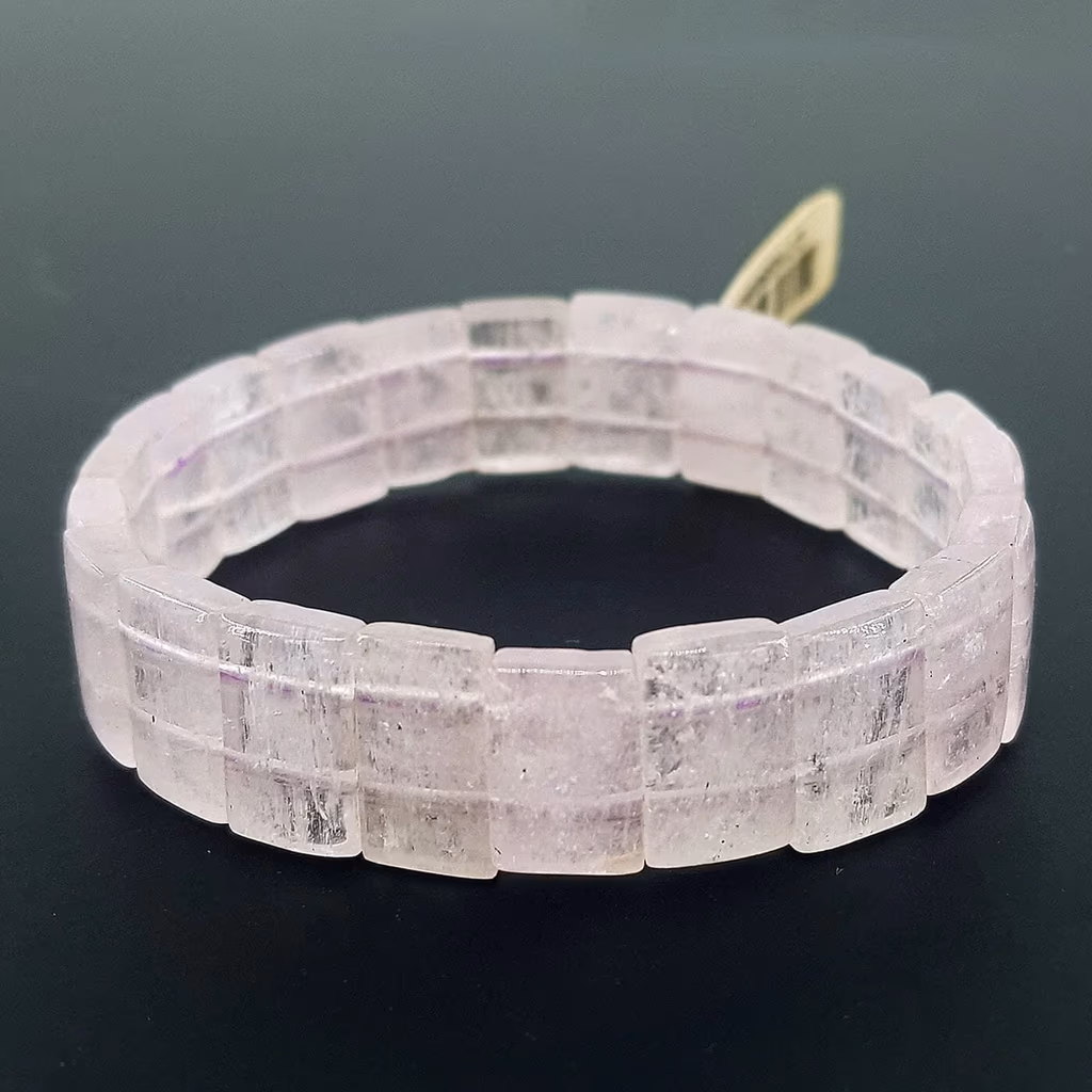 Kunzit Bileklik Rolex İncele ve Satın Al Kunzit Bileklik Rolex - Orijinal Doğal Taş ve Şifa Kristali Görsel 1