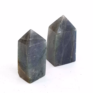 Labradorit Obelisk S Boy - Orijinal Şifalı Kristal - Görsel 1