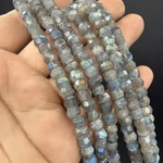 Labradorit Rondela Faset Dizi 8mm Orijinal Kristal Detay Görseli 2