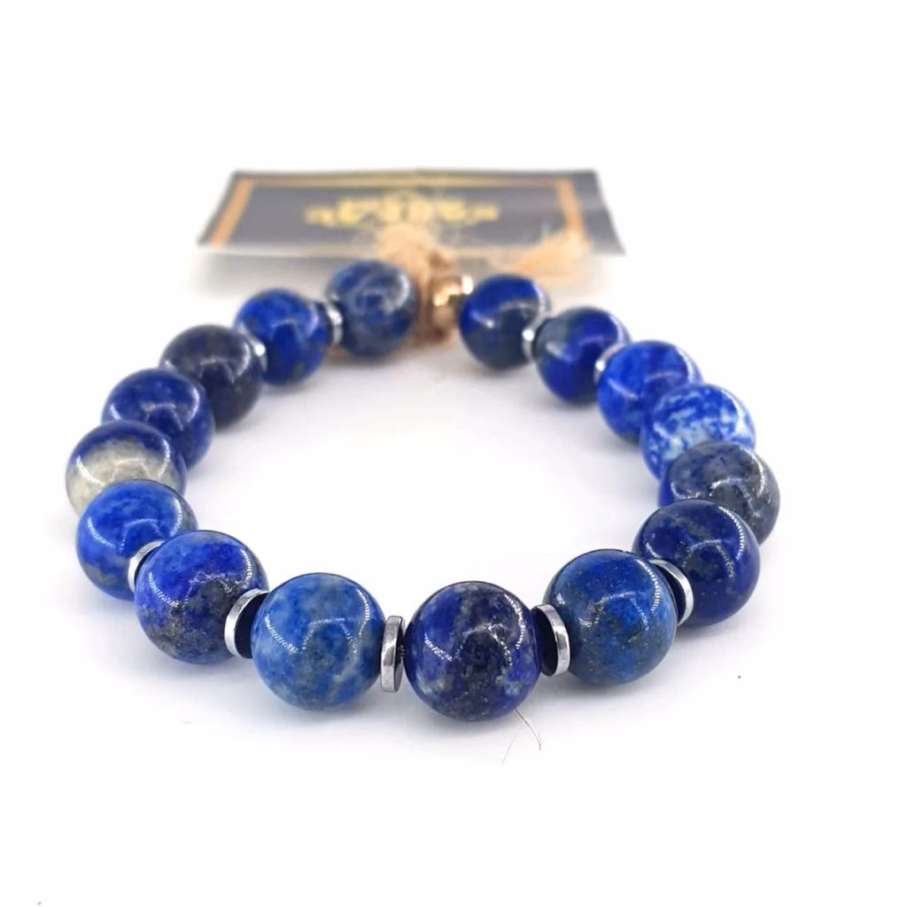 Lapis Lazuli Bileklik 10mm İncele ve Satın Al Lapis Lazuli Bileklik 10mm - Orijinal Doğal Taş ve Şifa Kristali Görsel 1