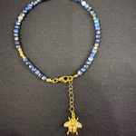 Lapis Lazuli Halhal Orijinal Kristal Detay Görseli 6