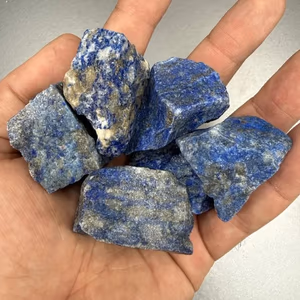 Lapis Lazuli Ham Taş - Orijinal Şifalı Kristal - Görsel 1