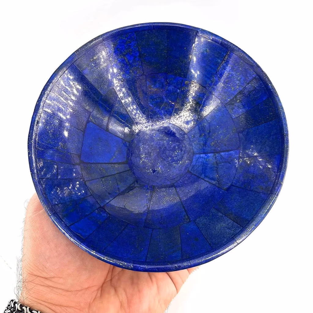 Lapis Lazuli Kase M Boy İncele ve Satın Al Lapis Lazuli Kase M Boy - Orijinal Doğal Taş ve Şifa Kristali Görsel 1